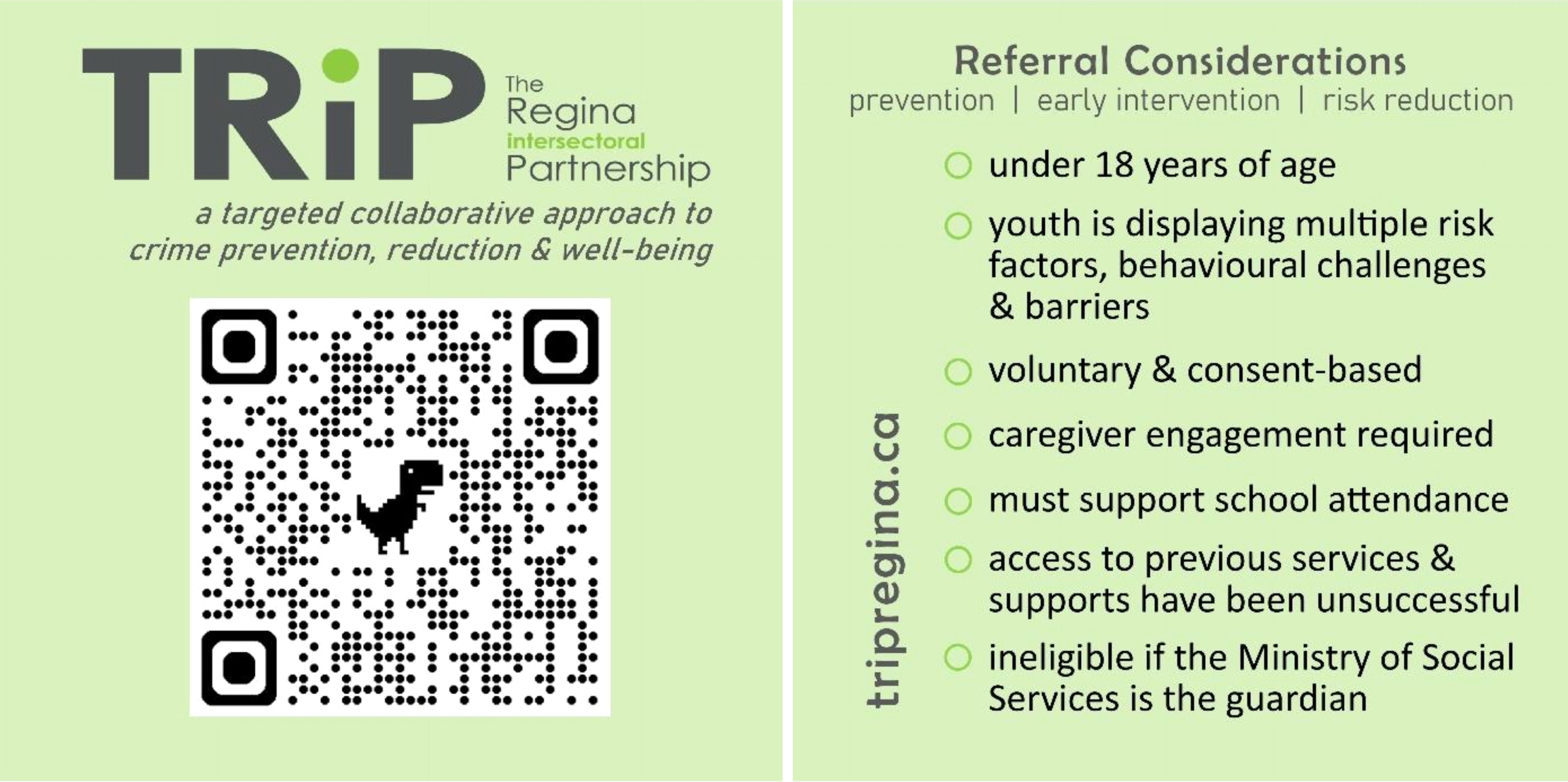 QR Code front & Back Image cropped